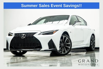 2024 Lexus IS 350 F SPORT
