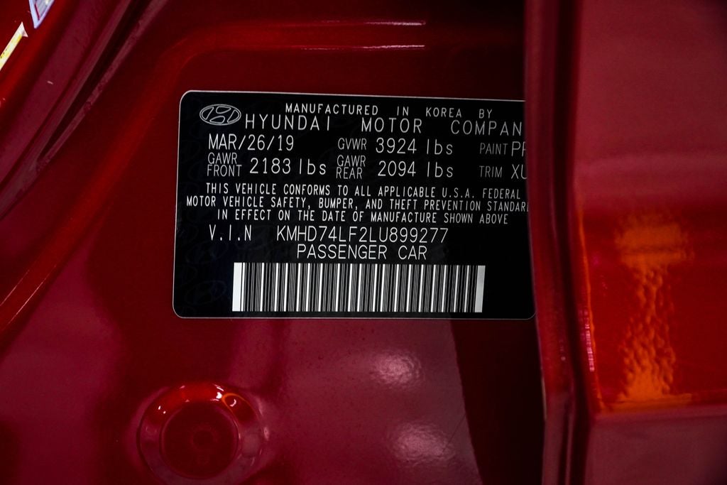 2020 Hyundai Elantra SE