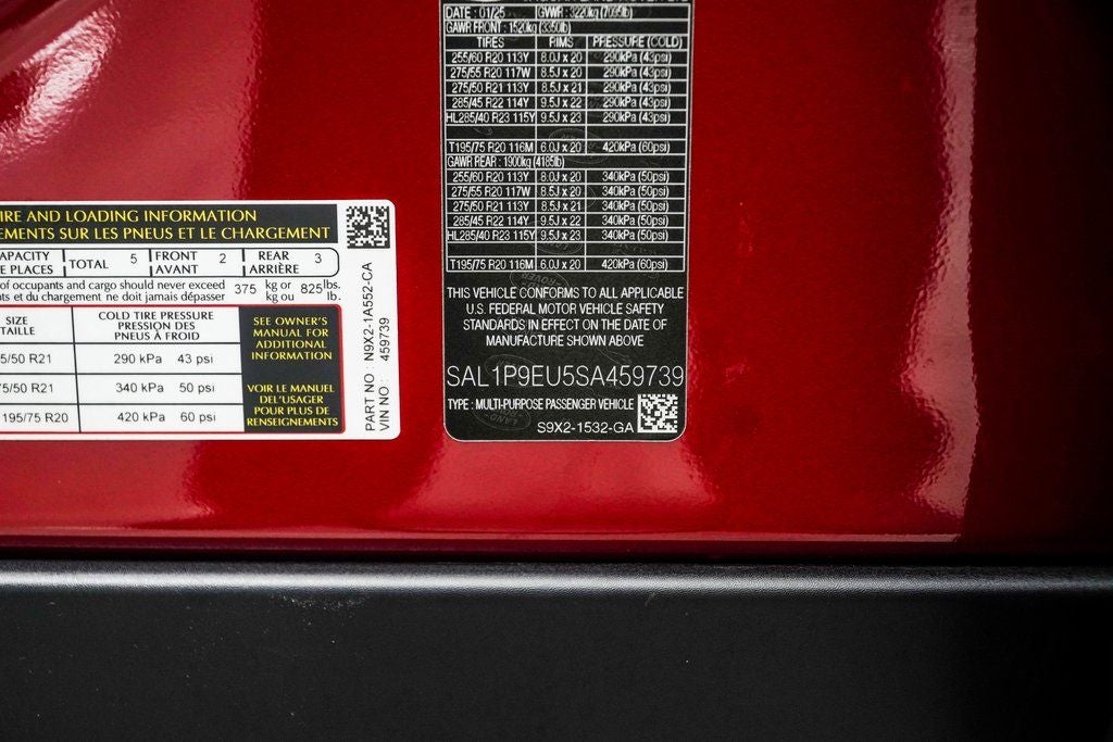 2025 Land Rover Range Rover Sport SE