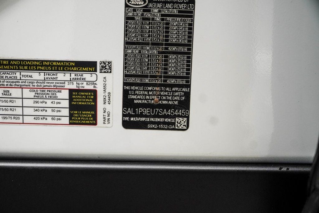 2025 Land Rover Range Rover Sport SE