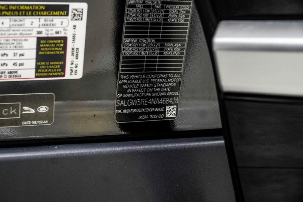 2022 Land Rover Range Rover SVAutobiography LWB