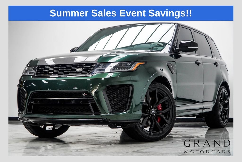 2020 Land Rover Range Rover Sport SVR