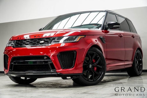 2022 Land Rover Range Rover Sport SVR