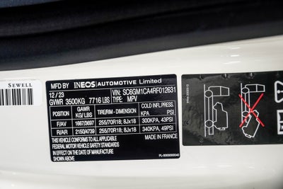 2024 INEOS Grenadier Fieldmaster Edition