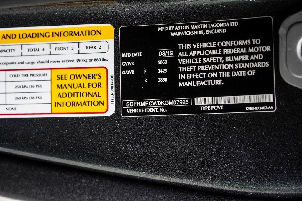 2019 Aston Martin DB11 Volante