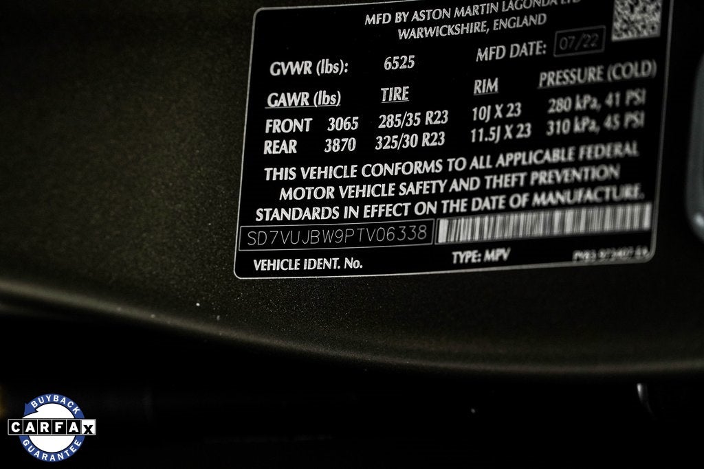 2023 Aston Martin DBX 707