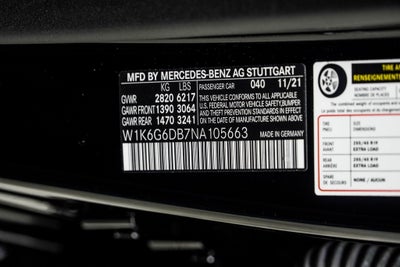 2022 Mercedes-Benz S-Class S 500 4MATIC®