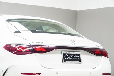 2025 Mercedes-Benz E-Class E 350 4MATIC®