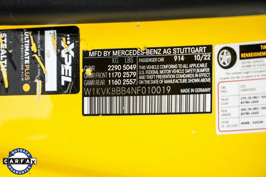 2022 Mercedes-Benz SL-Class SL 63 AMG® 4MATIC®