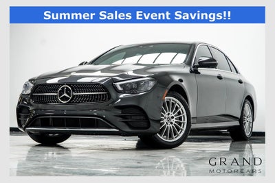 2021 Mercedes-Benz E-Class E 350 4MATIC®