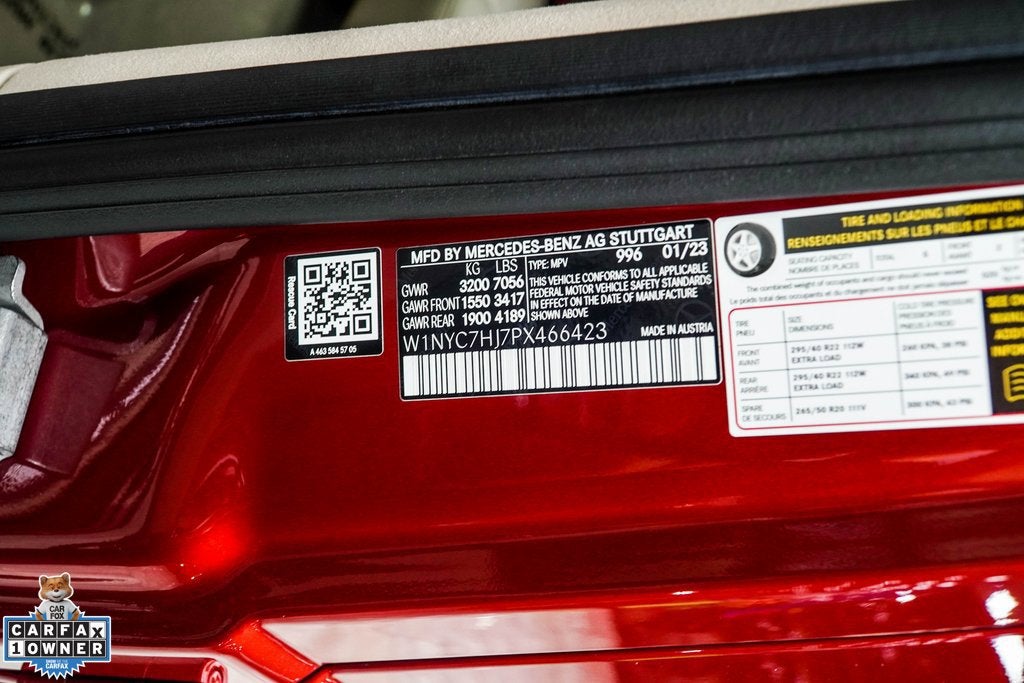2023 Mercedes-Benz G-Class G 63 AMG® 4MATIC®