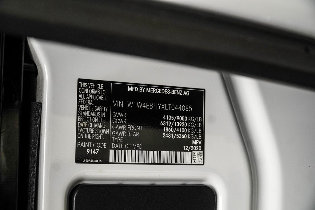 2020 Mercedes-Benz Sprinter 2500 Cargo 144 WB