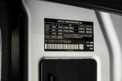 2024 Mercedes-Benz Sprinter 2500 Passenger 144 WB High Roof