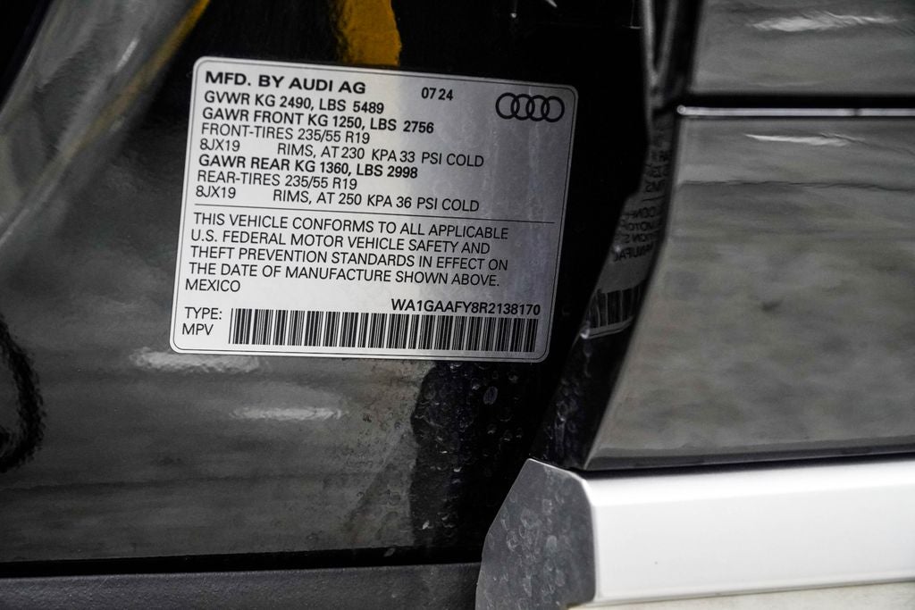 2024 Audi Q5 45 S line Premium quattro