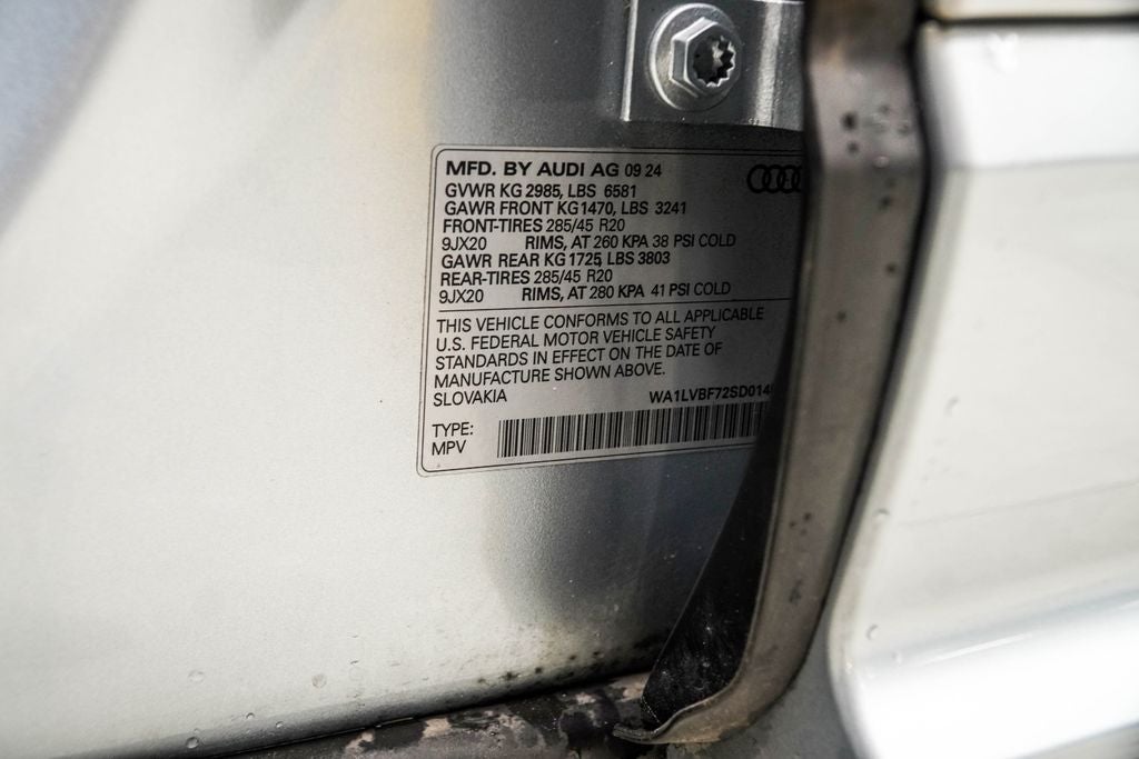 2025 Audi Q7 55 Premium Plus quattro