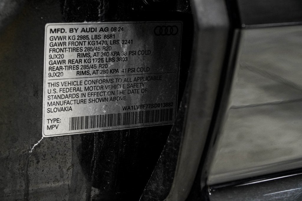 2025 Audi Q7 55 Premium Plus quattro