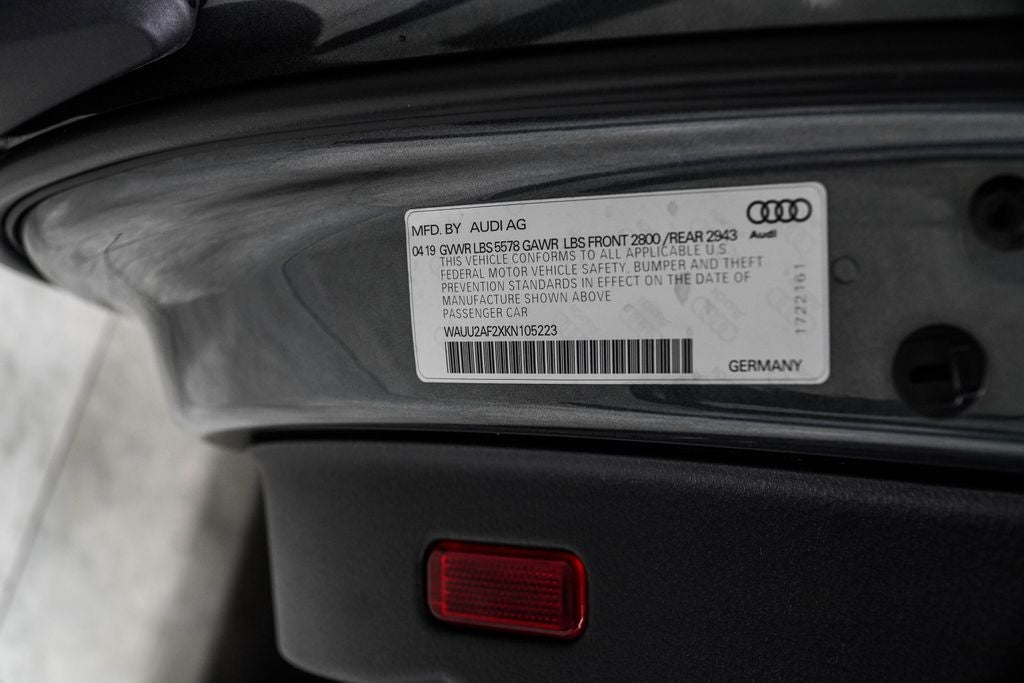 2019 Audi A7 3.0T Premium Plus quattro