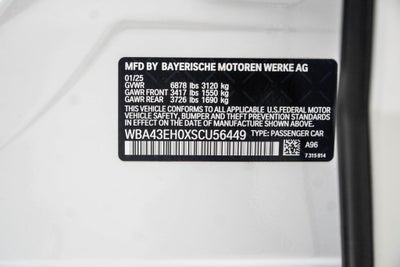 2025 BMW 7 Series 750e xDrive