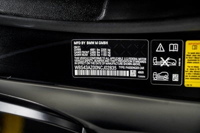 2022 BMW M4 Competition