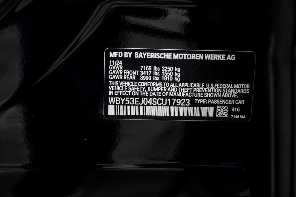 2025 BMW i7 xDrive60