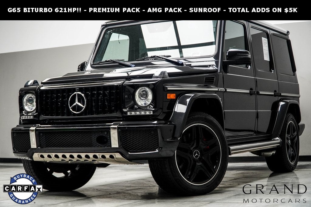 2018 Mercedes-Benz G-Class G 65 AMG® 4MATIC®