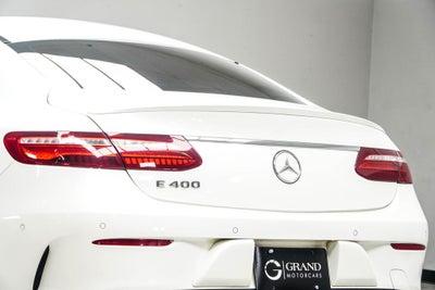 2018 Mercedes-Benz E-Class E 400