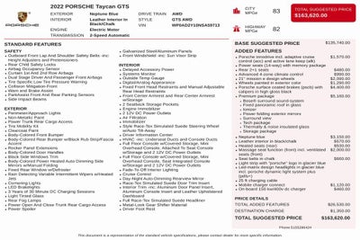 2022 Porsche Taycan GTS