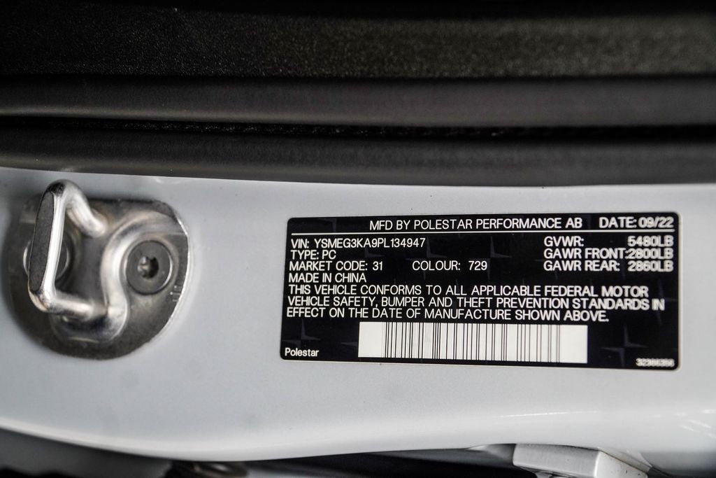 2023 Polestar 2 Long Range Single Motor