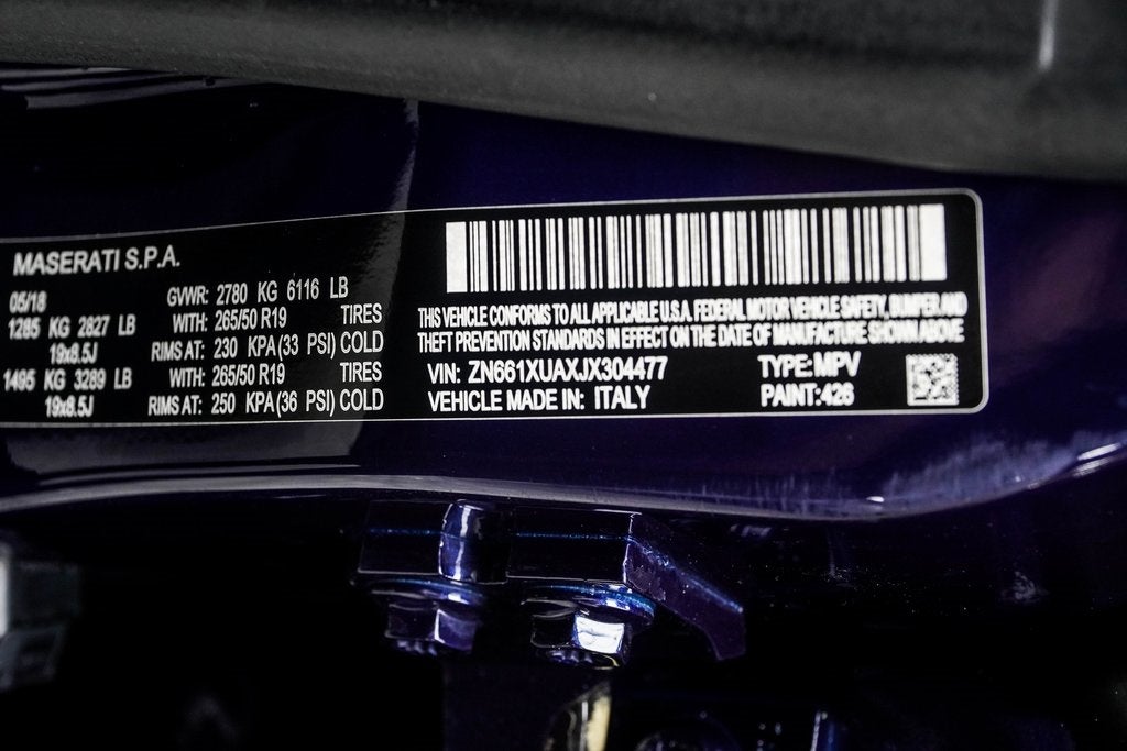 2018 Maserati Levante Base