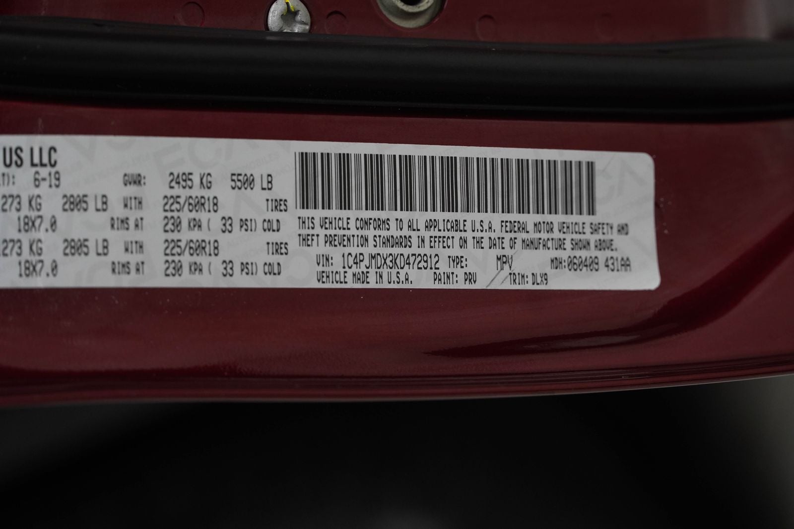 2019 Jeep Cherokee Limited