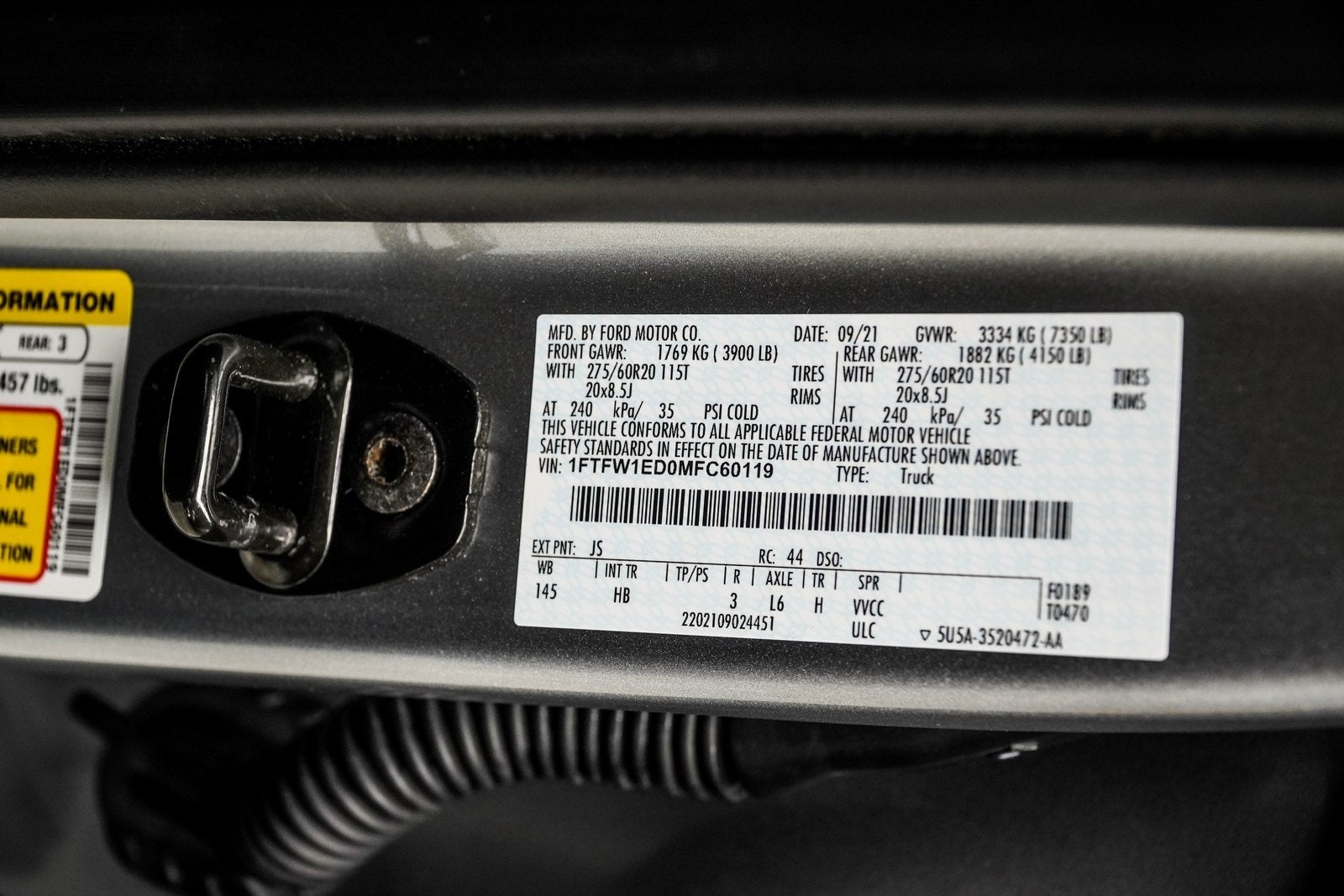 2021 Ford F-150 Lariat