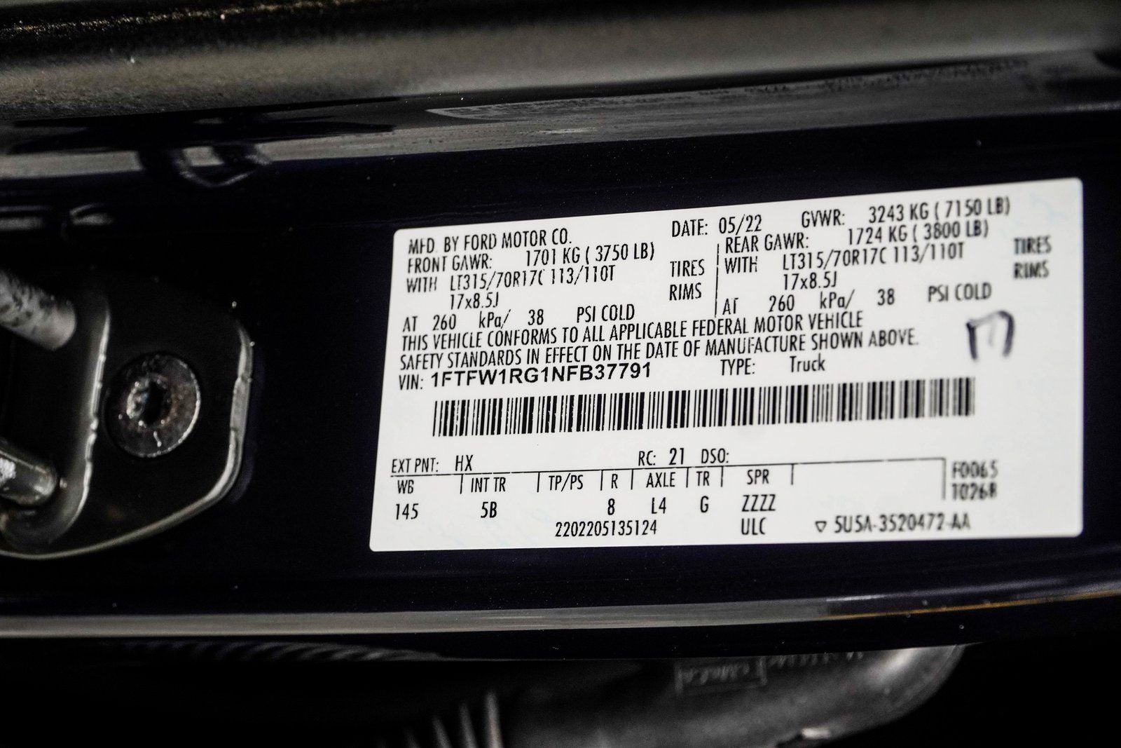 2022 Ford F-150 Raptor