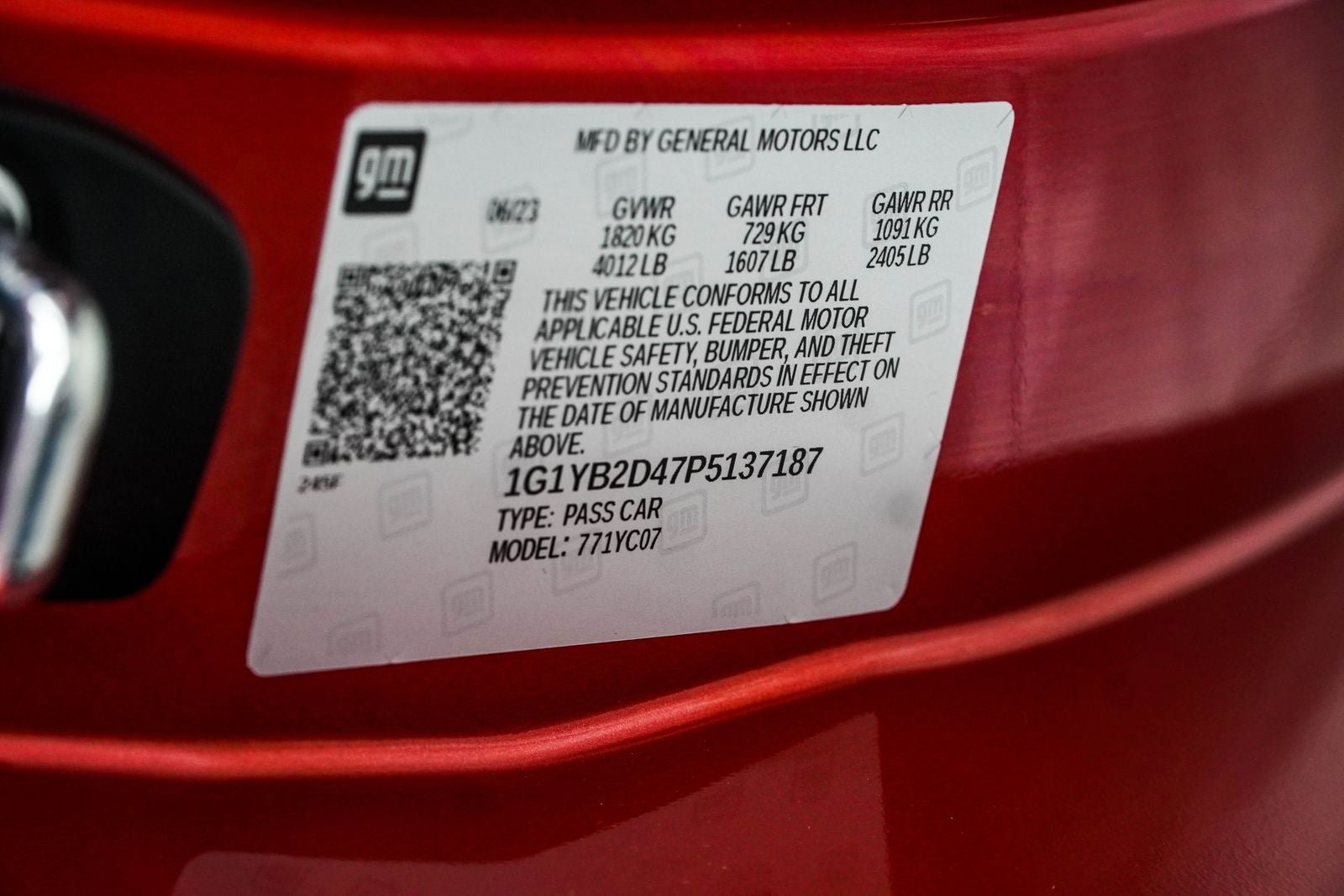 2023 Chevrolet Corvette Stingray 2LT