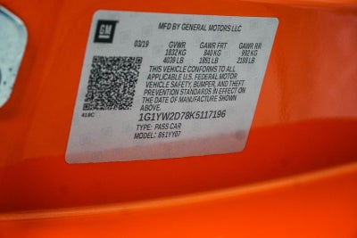 2019 Chevrolet Corvette Grand Sport 1LT