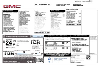 2023 GMC Acadia SLT