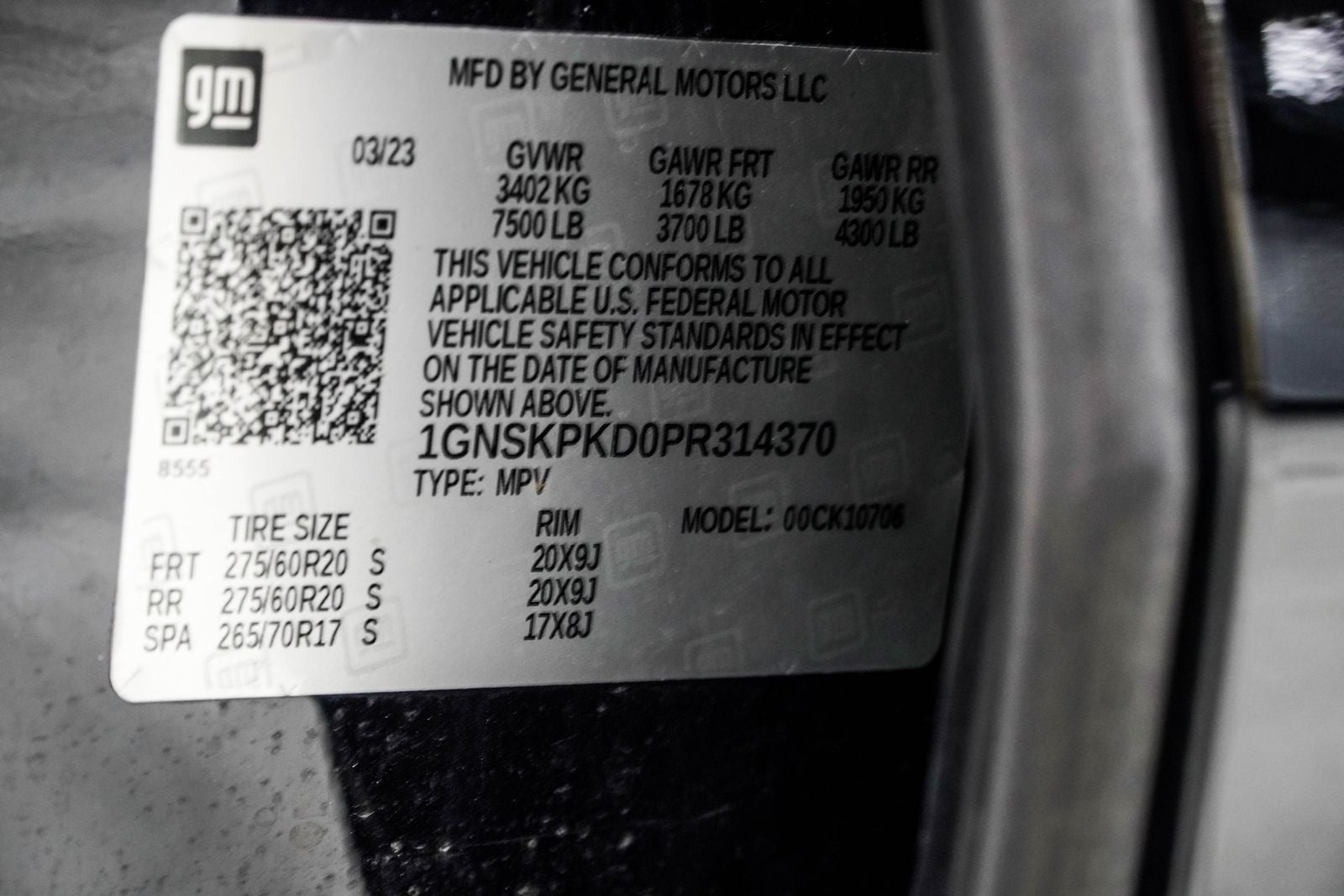 2023 Chevrolet Tahoe Z71