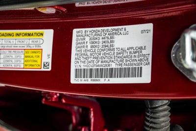 2021 Honda Accord Touring 2.0T