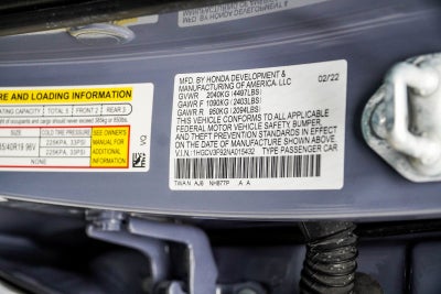 2022 Honda Accord Hybrid Touring