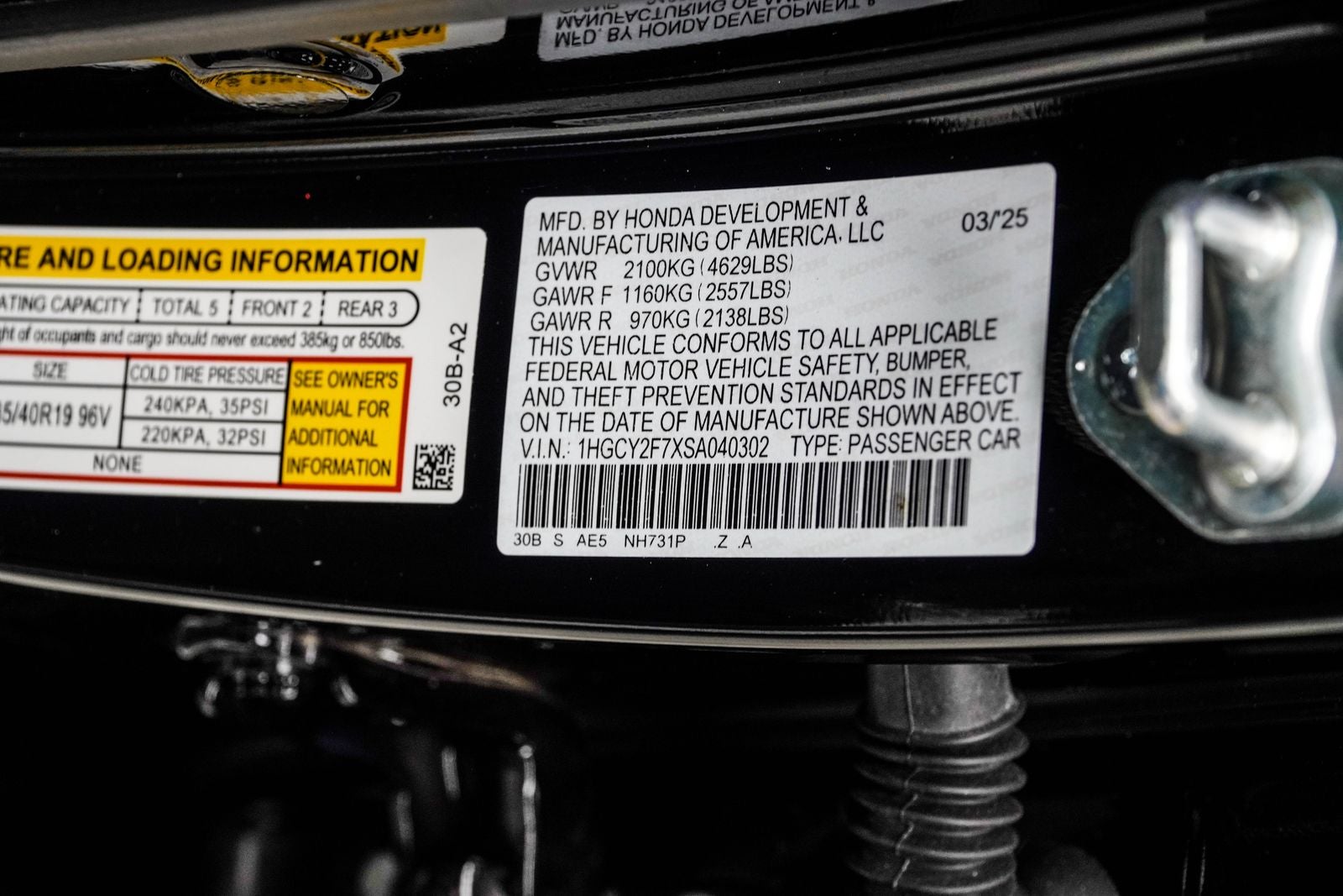 2025 Honda Accord Hybrid Sport-L
