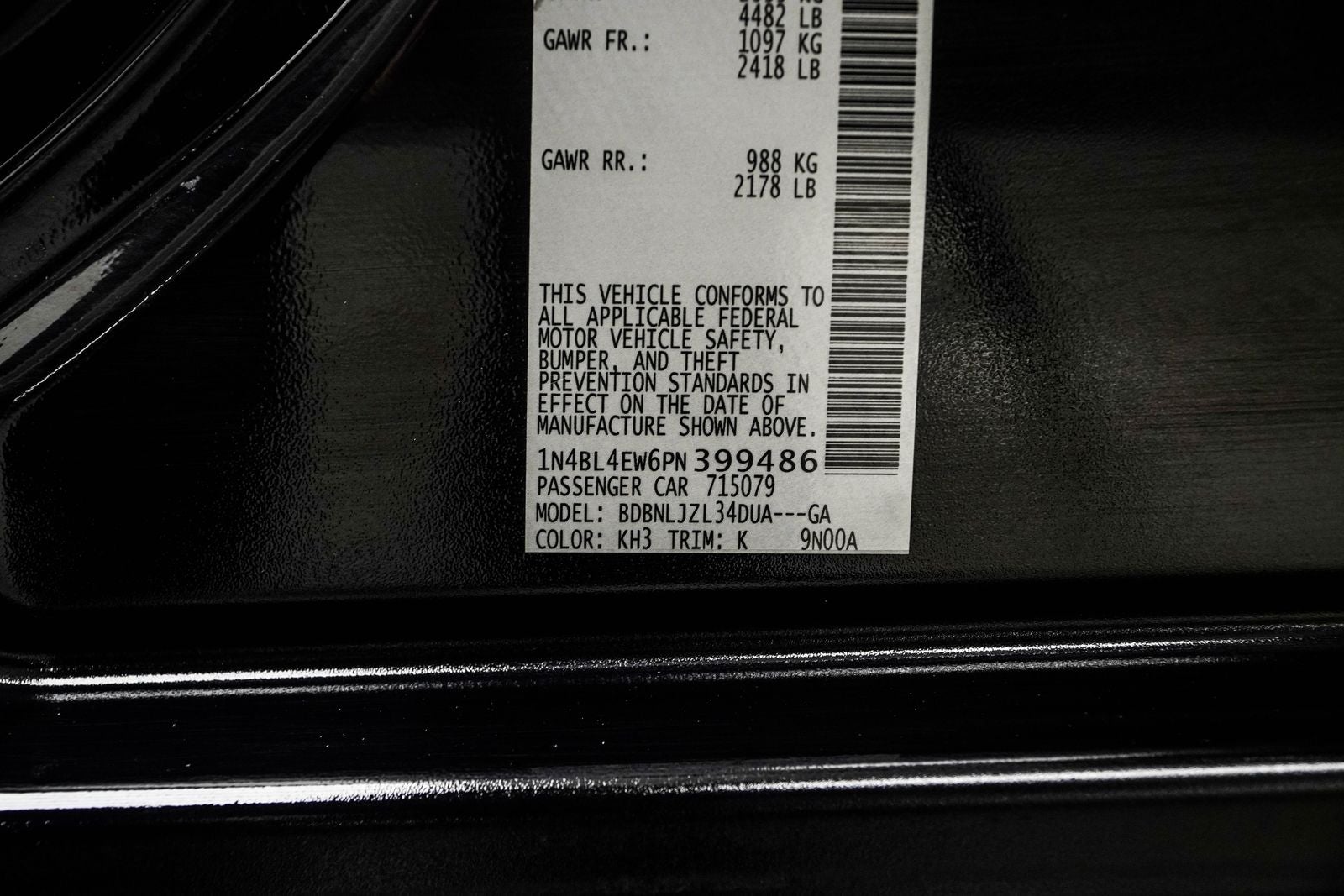 2023 Nissan Altima 2.5 SL