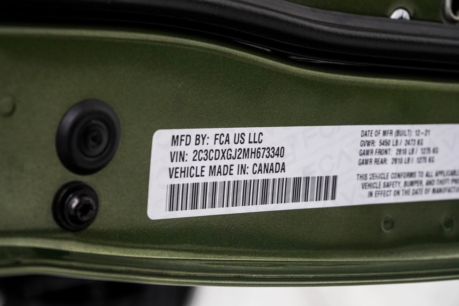 2021 Dodge Charger R/T Scat Pack