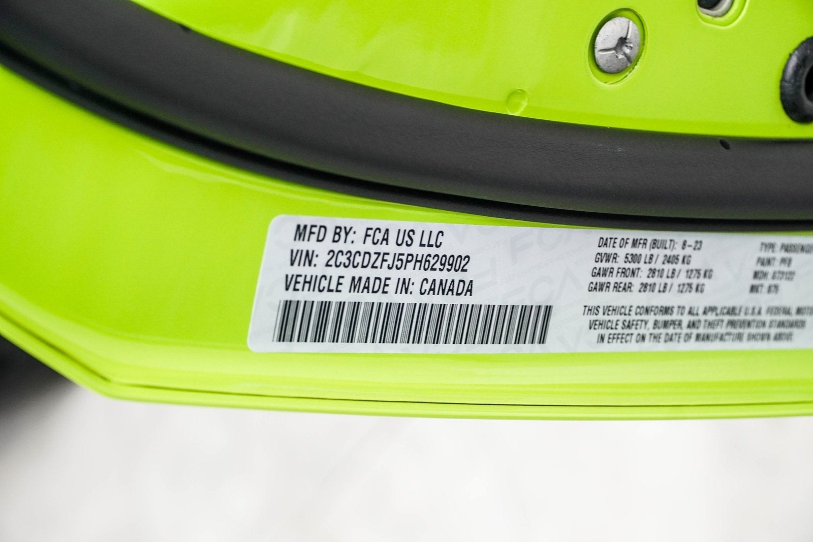 2023 Dodge Challenger R/T Scat Pack