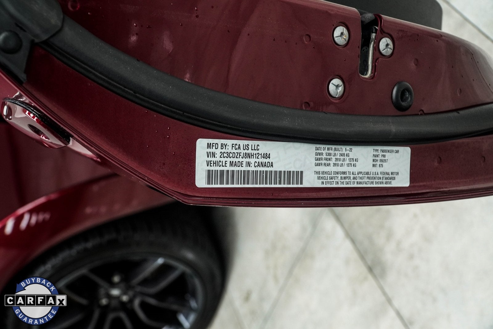 2022 Dodge Challenger R/T Scat Pack Widebody