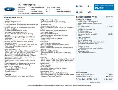 2023 Ford Edge SEL