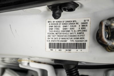 2018 Honda Civic Touring