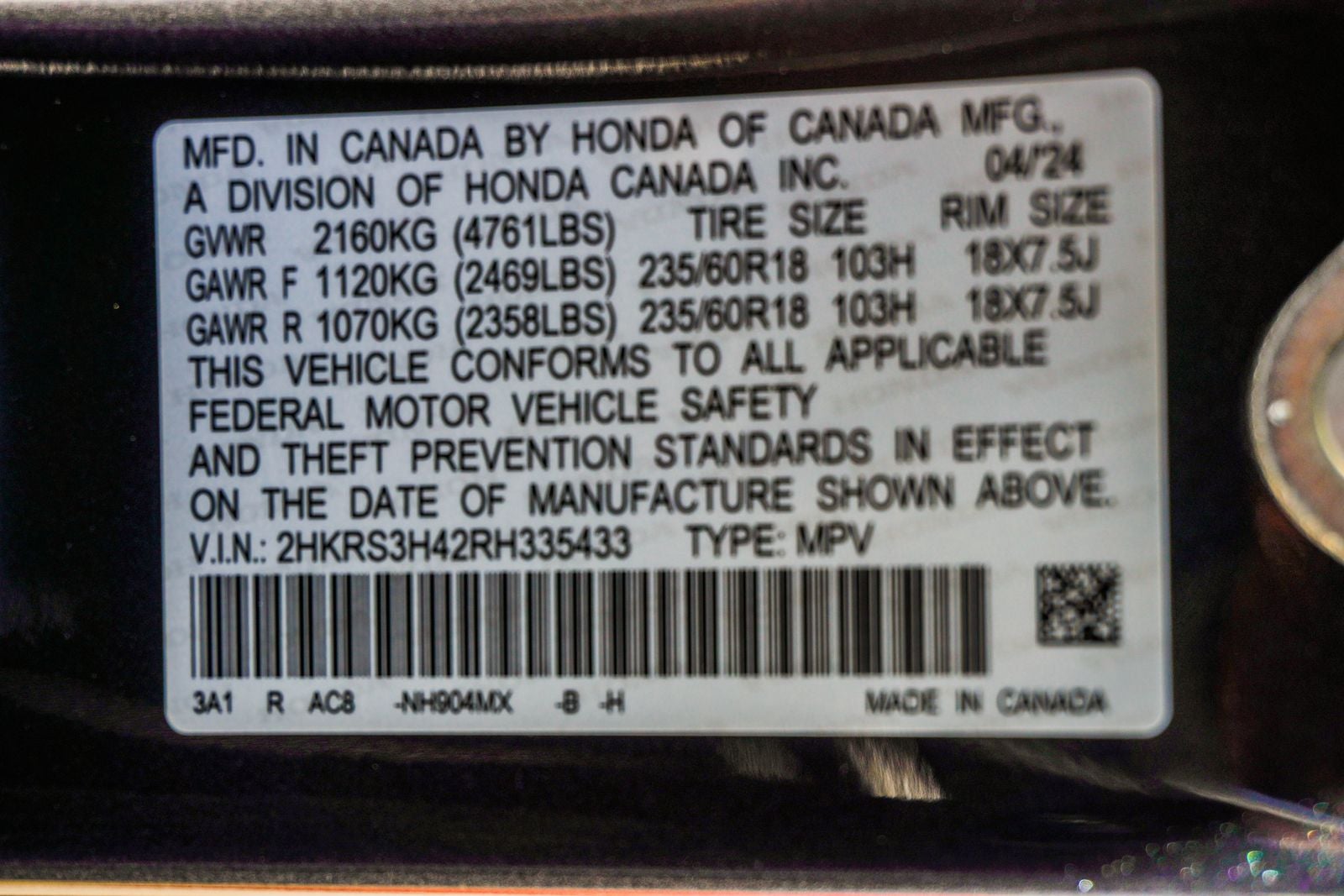 2024 Honda CR-V EX