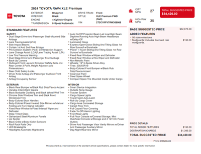 2024 Toyota RAV4 XLE Premium