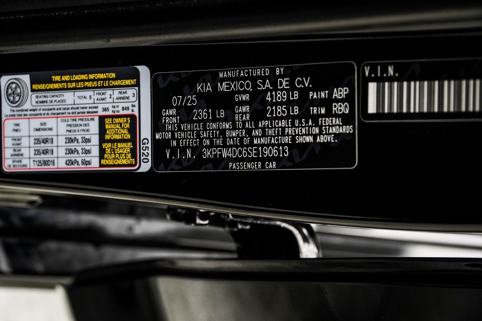 2025 Kia K4 GT-Line Turbo