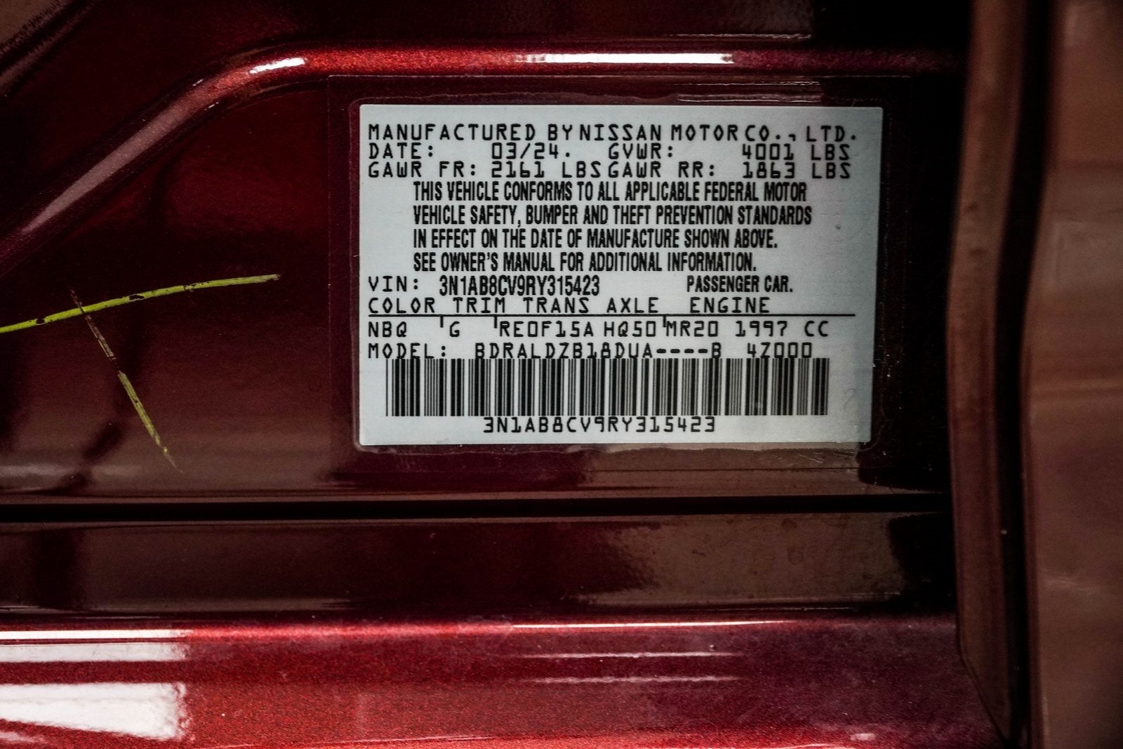 2024 Nissan Sentra SV