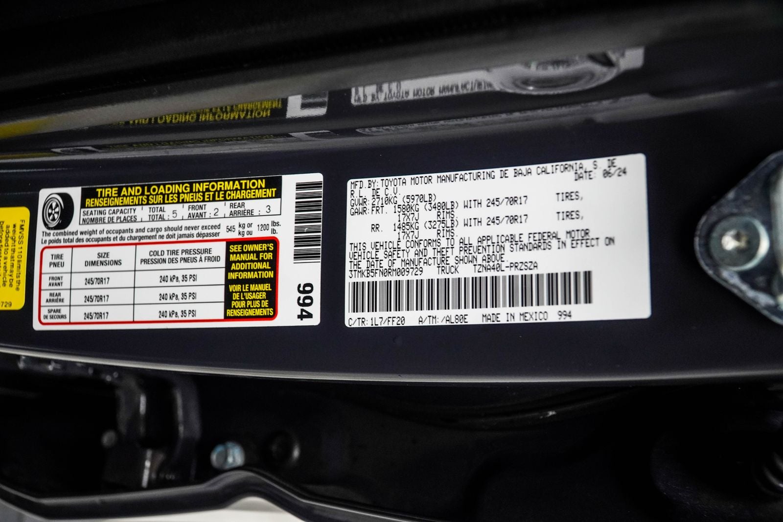 2024 Toyota Tacoma SR5